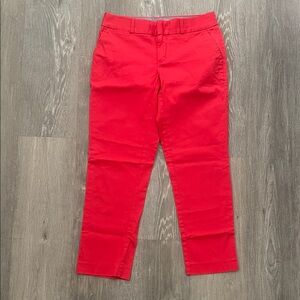 Banana Republic Bright Red pants